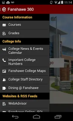 Fanshawe 360 android App screenshot 2