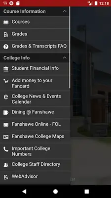 Fanshawe 360 android App screenshot 5